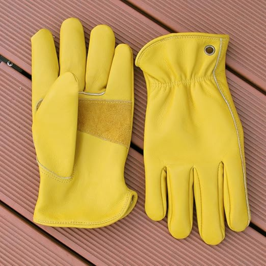 Thorn-Proof Leather Garden Gloves