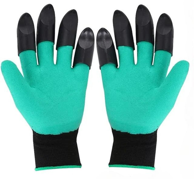 Garden Gloves with Claws for Planting